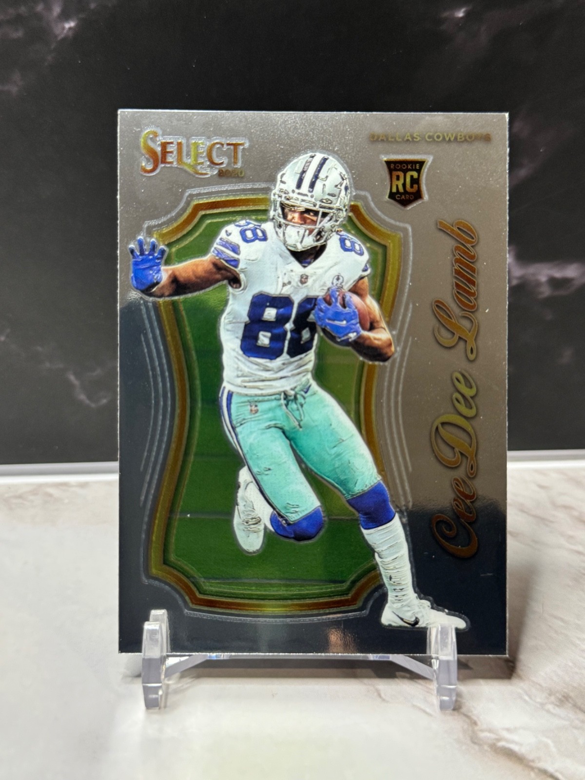 2020 Panini Select - CeeDee Lamb - Certified Rookie Card Cowboys 