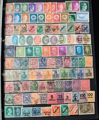 GERMANY 177 ALL DIFFERENT Stamps Collection REIGH 1920 - 1946 USED - Image 1 of 2