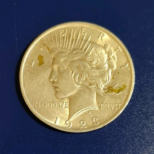 1923 Peace Dollar $1 Silver Coin 0.9 Fineness Circulated Business Strike 10263
