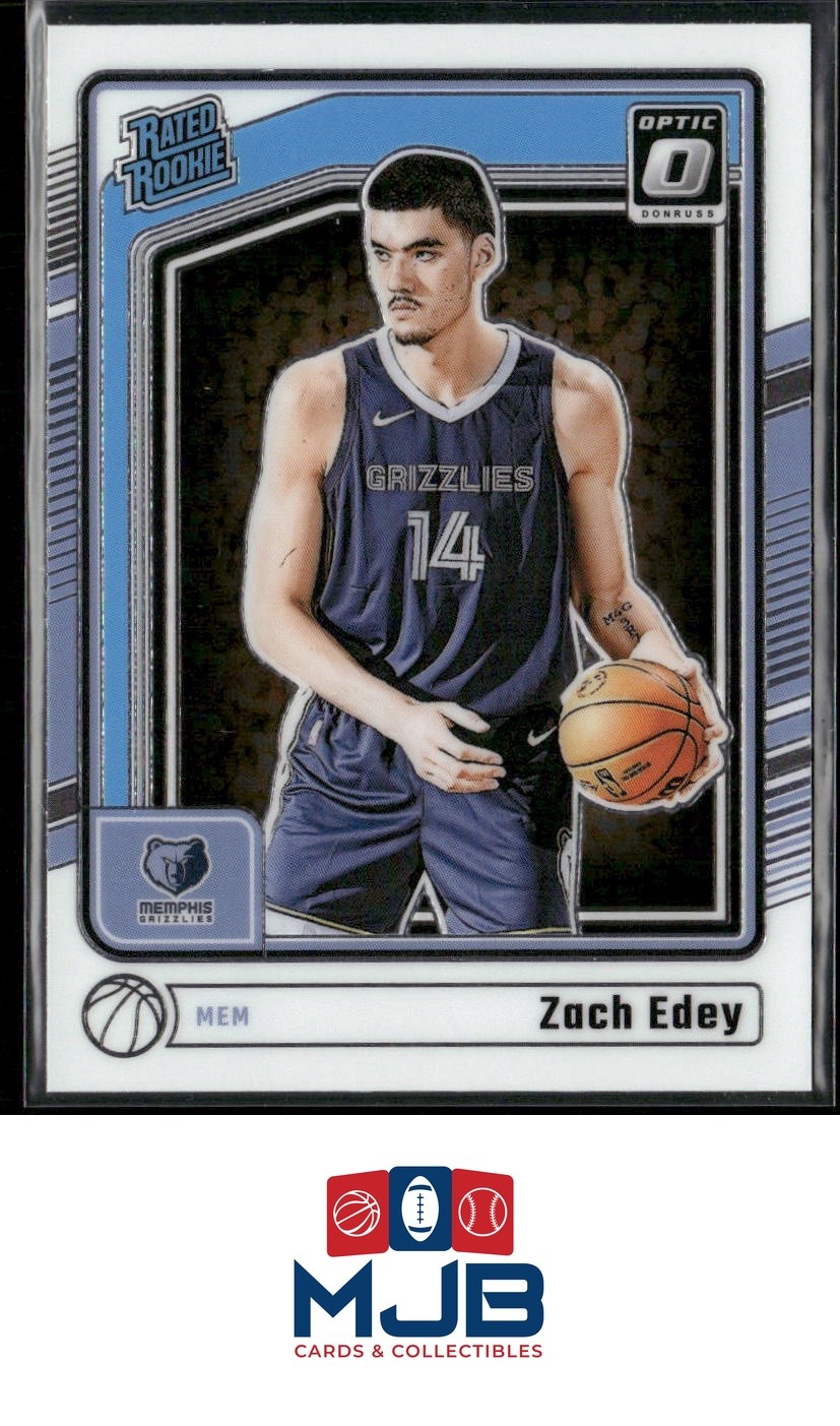 2024-25 Donruss Optic Zach Edey Rookie #288