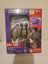 STEM - NEW Dissect-it Synthetic Lab Dissection Toy Project Bat Biology NEW