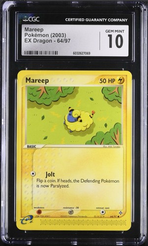 Mareep graded CGC 10 for sale on eBay