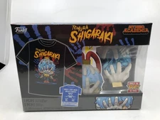 Funko Pop & Tee Box My Hero Academia Tomura Shigaraki Vinyl Figure + Shirt XL