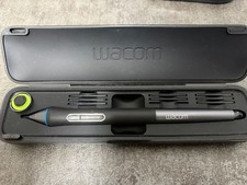 Wacom KP-503E Pro Pen with Pen Case Pen Stand Holder and Nibs Excellent