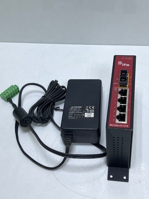 Interlogix Mc250-4t/1fs 4-Port Fast Ethernet Medien Konverter