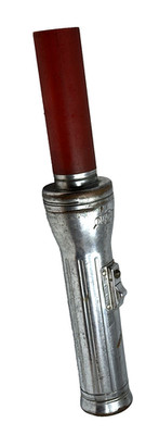 Vtg Ray-O-Vac Chrome Traf-O-Lite Flashlight Torpedo Torch Railroad Collectible