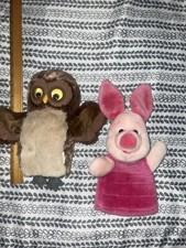 kids hand puppets 4 total Winnie the Pooh characters CLEAN PLZ READ