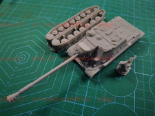 3D Printed 1/72 C series WZ-111G tank Unpainted