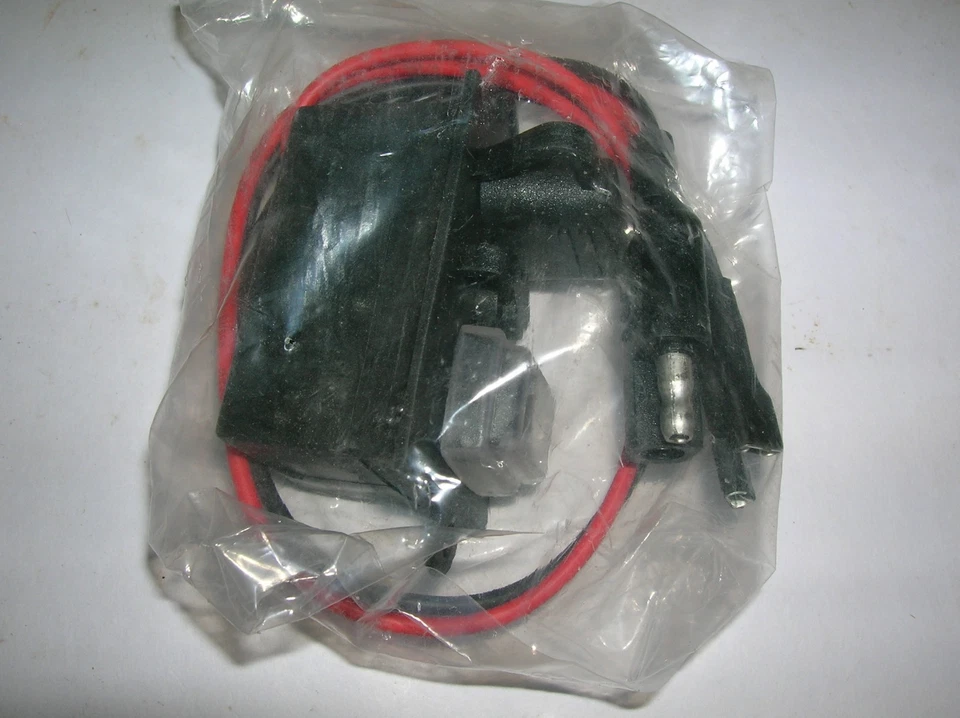ATV 12V Rocker Thumb Accessory Switch 2 Wire Fused w/ Jack and Dust Covers NEW - Image 3 of 4