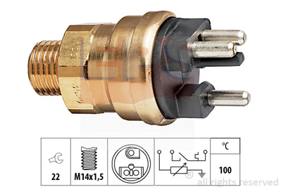 EPS Sensor Kühlmitteltemperatur M14x15 für Mercedes-Benz 190 W201