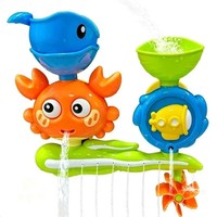 Suction Cup Bath Toy Set Kids Interactive Bathtub Water Play Toys Gift UK