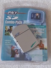 PNY USB Card Reader Memory Stick W USB Extension Cable Plug And Play