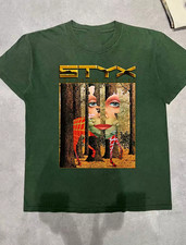 Styx Band The Grand Illusion Tour 2025 T Shirt Full Size S-5XL QA1581