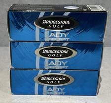 Bridgestone Golf Lady Precept Golf Balls 3 Sleeves 9 Balls Total