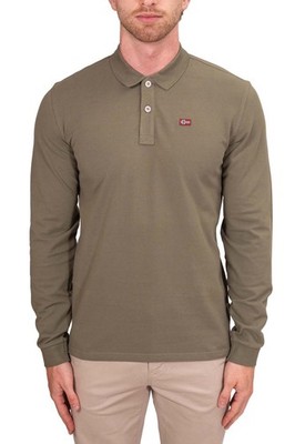 NAPAPIJRI - Men's Eruggy polo shirt with long sleeves