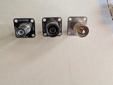 Misc Bird Model 43 Wattmeter Connectors, N Male, Bnc Male, UHF PL259 Male