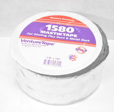 Venture Tape Mastiktape For Sealing Flex/Metal Duct 3" x 100' Silver Tape