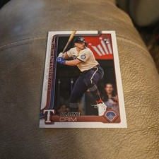 2025 Topps Update #US205 Blaine Crim RC Texas Rangers