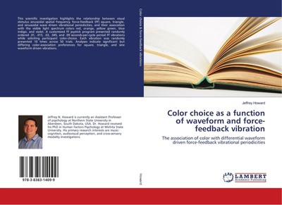 Color choice as a function of waveform and force-feedback vibration Jeffrey Howa