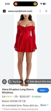 House of CB Alana Mini Dress large-tall NWT