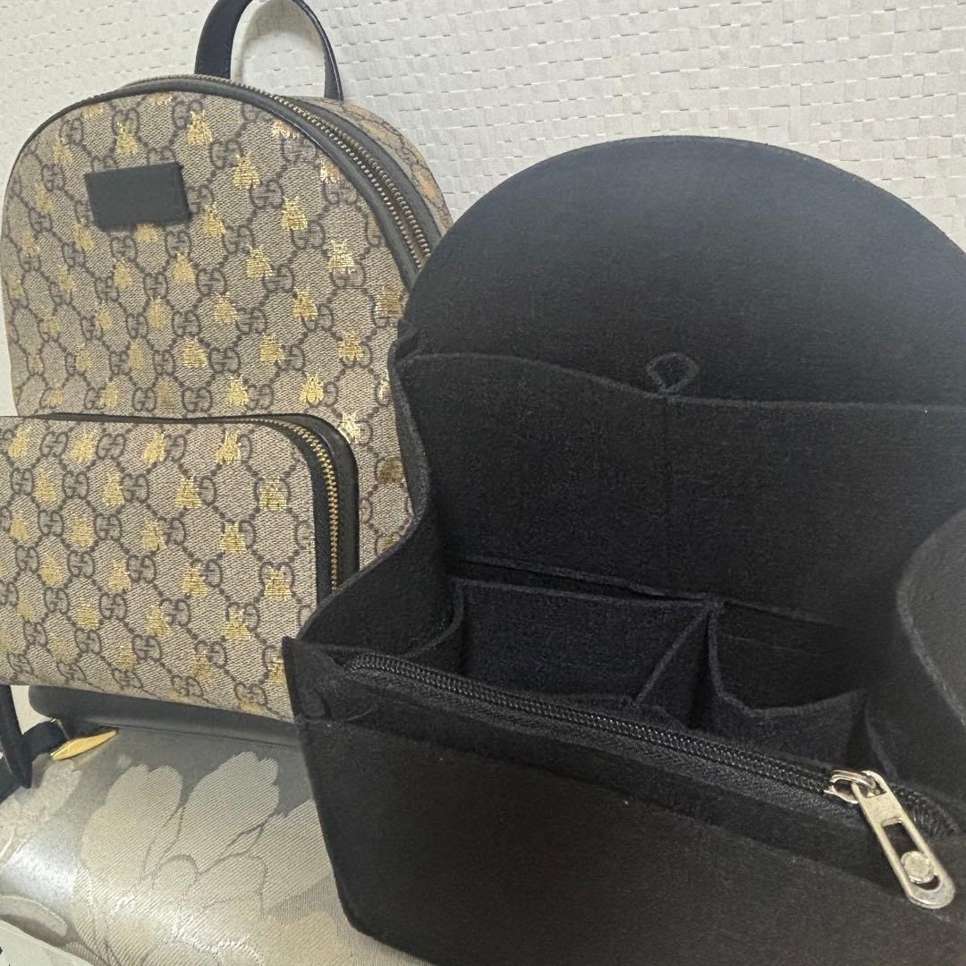 GUCCI GG Pattern Small Backpack Mini Supreme Bee … - image 5
