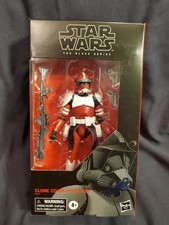 Star Wars Black Series The Clone Wars Commander Fox Action Figure - READ