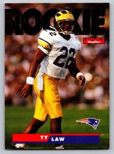 1995 SkyBox Impact #187 Ty Law