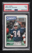 1987 Topps Herschel Walker (Running Back in Light Blue) #264 PSA 7 1il3