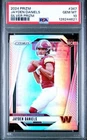 2024 PANINI JAYDEN DANIELS SILVER PRIZM RC #347 PSA 10 GEM MINT