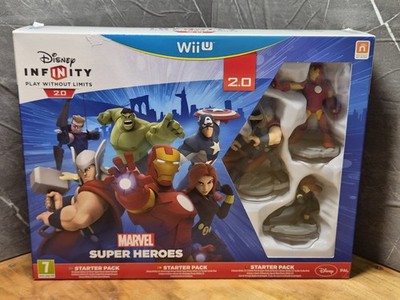 Disney Infinity 2.0 Marvel Super Heroes Starter Pack Nintendo - Wii U Sealed 