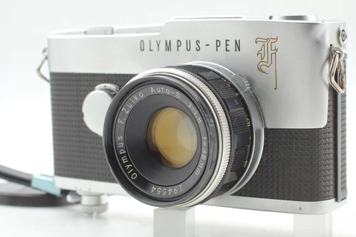 [Exc+5] OLYMPUS PEN F 35mm Half Frame F ZUIKO AUTO S 38mm F/1.8 Lens From JAPAN