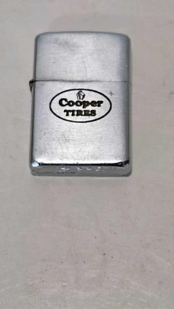 Vintage 1950's Cooper Tires Zippo Lighter 2517191 Bradford Vintage 1950's Cooper Tires Zippo Lighter 2517191 Bradford