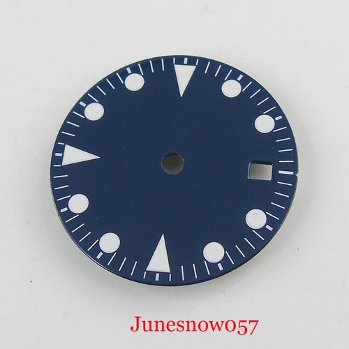 5 Models 28.5mm Watch Dial Plate with Date Fit ETA 2836 MIYOTA Auto Movement - Picture 8 of 12