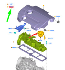 FORD FIESTA MK6 WT Motorabdeckung 1820959 AV2Q-6N041-BE