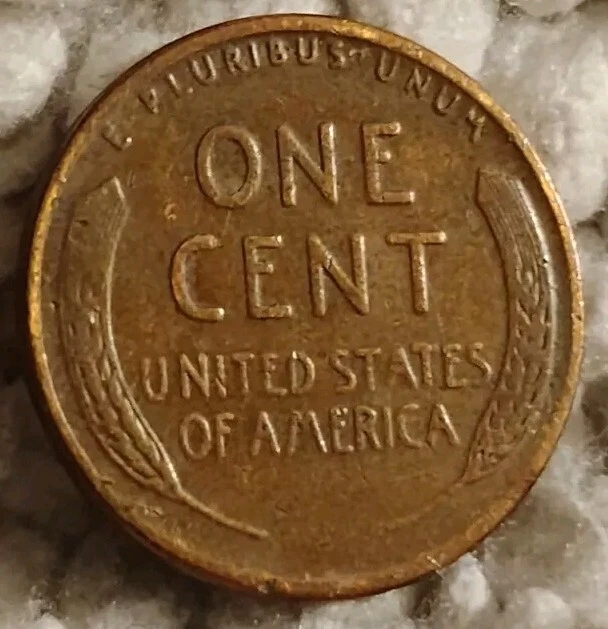 1944 D/S Lincoln Wheat Cent - RB - OMM-002, FS-512, Beautiful Strike Off Ctr Er  - Image 2 of 3