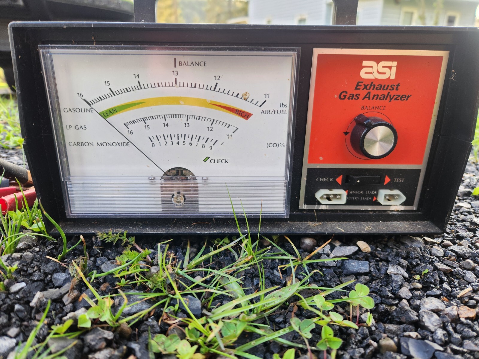 Vintage ASI Engine exhaust gas analyzer Untested eBay