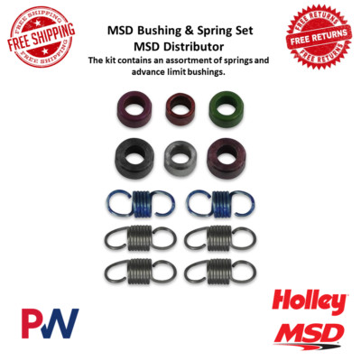 MSD Advance Limit Bushing And Spring Set For Pro-Billet MSD Distributors #8464