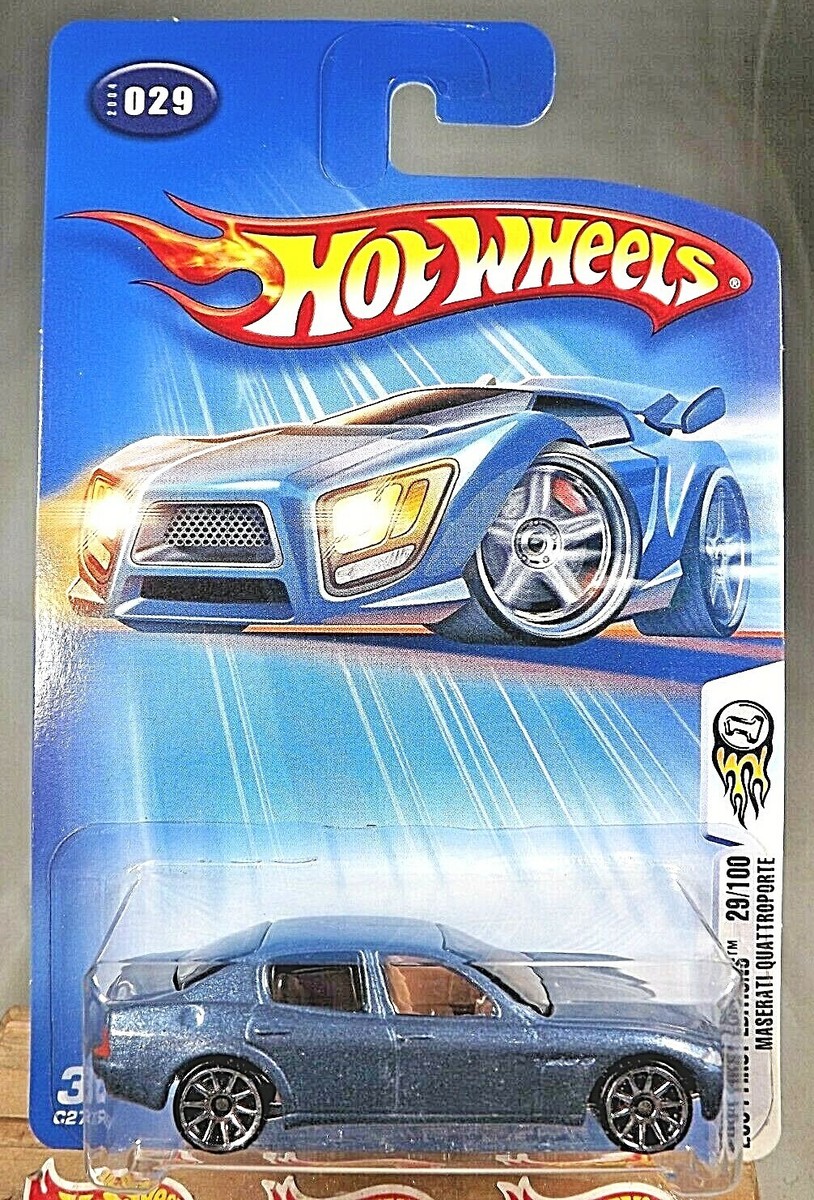 2004 Hot Wheels #29 First Editions 29/100 MASERATI QUATTROPORTE