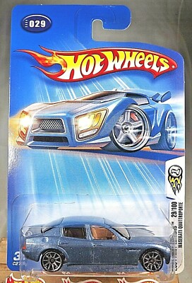 2004 Hot Wheels #29 First Editions 29/100 MASERATI QUATTROPORTE