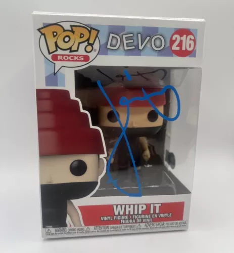 GERALD CASALE SIGNED SATISFACTION DEVO FUNKO POP - BECKETT COA