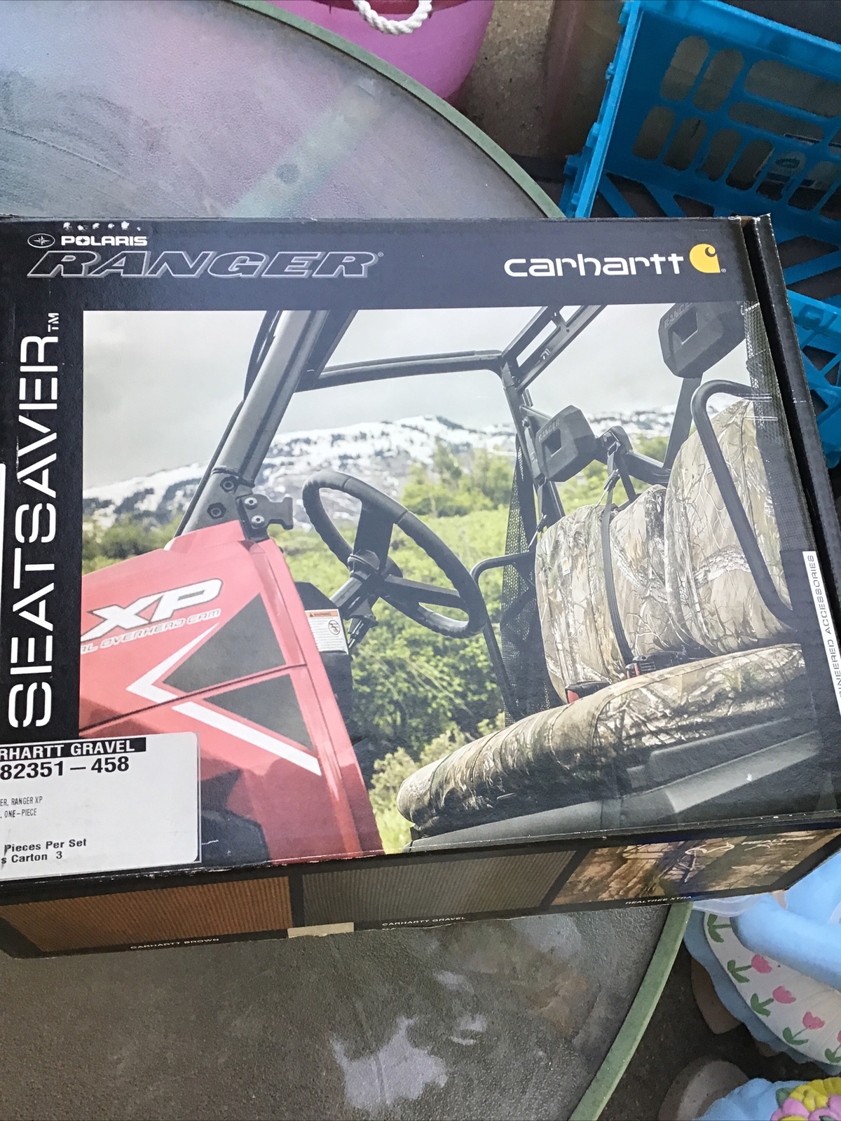 Polaris Ranger Xp1000 18 Carhartt Gravel Seatsaver Covers 244 458 For Sale Online Ebay