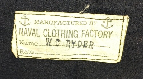 NAMED World War USN Diver Navy Jumper & Trousers WWII Uniform WW2 - Picture 12 of 24