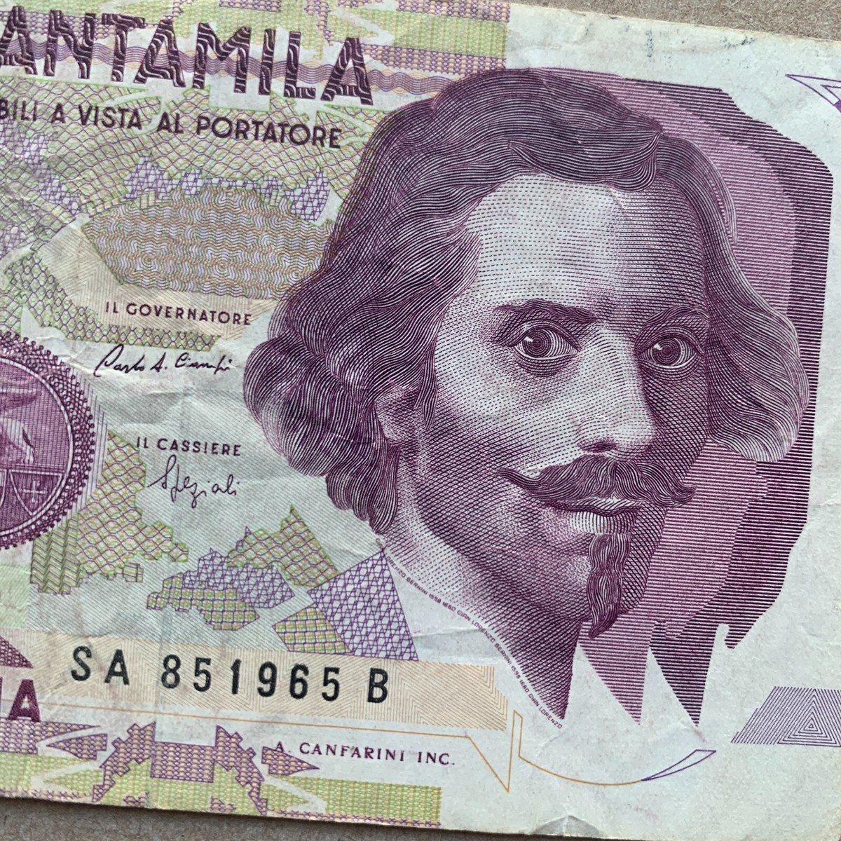 50000 Euro Note