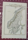 MAPS SWEDEN AND NORWAY LONDON PRINTING PUBLISHING COMPANY 1850 CA
