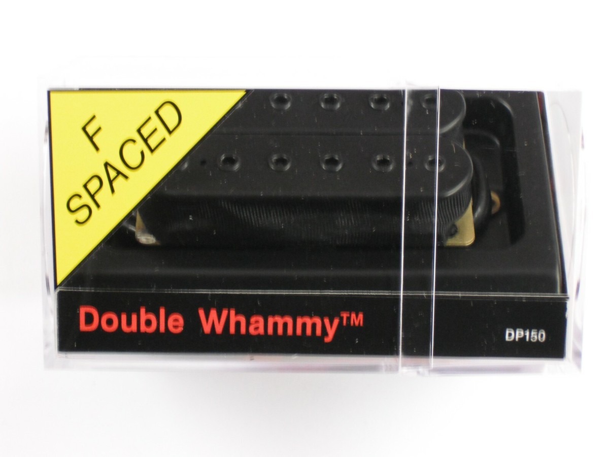 ギター dm23dimarzio DP150 double whammy DiMarzio F-spaced Double Whammy Bridge Humbucker Black DP