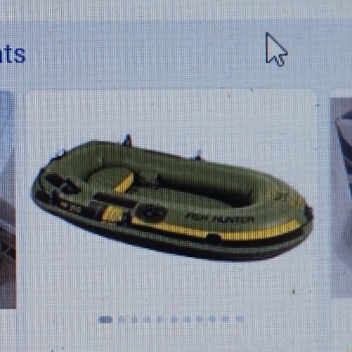 Sevylor HF250 Fish Hunter Inflatable Boat Raft Complete NIB