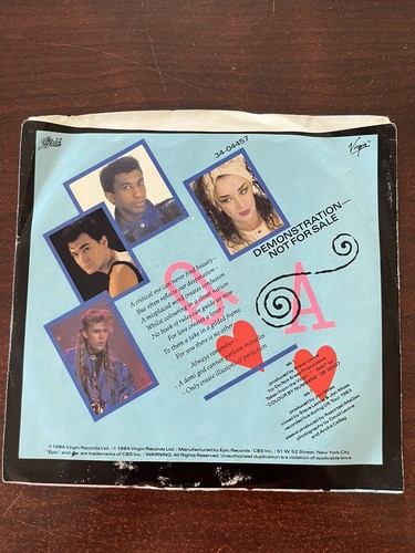 Culture Club - "It's A Miracle" Promo 45 VG+ Tested & Picture Sleeve 1983 RARE - Picture 11 of 13