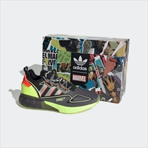 IRON MAN ADIDAS ORIGINALS ZX 2K BOOST STARK INDUSTRIES GREEN H02559 US 6.5  | eBay