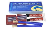 PVC-& PU-REPARATURSET XL; Flickzeug Schlauchb...