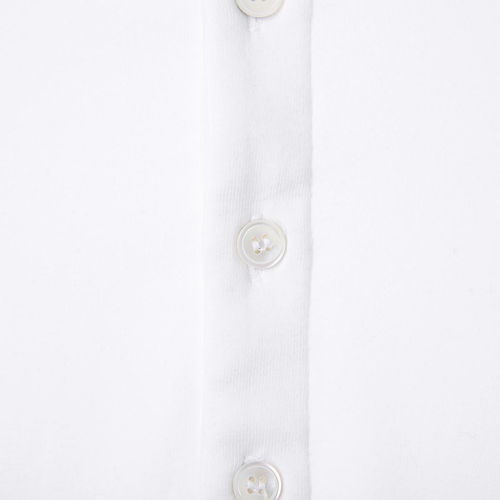 TOM FORD Henley Neck T-Shirt L White Cotton Luxury Classic T4M15 104 - Picture 5 of 7